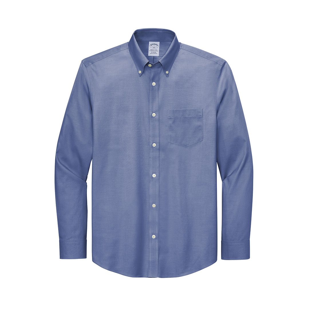 Product image for Brooks Brothers Wrinkle-Free Stretch Pinpoint Shirt