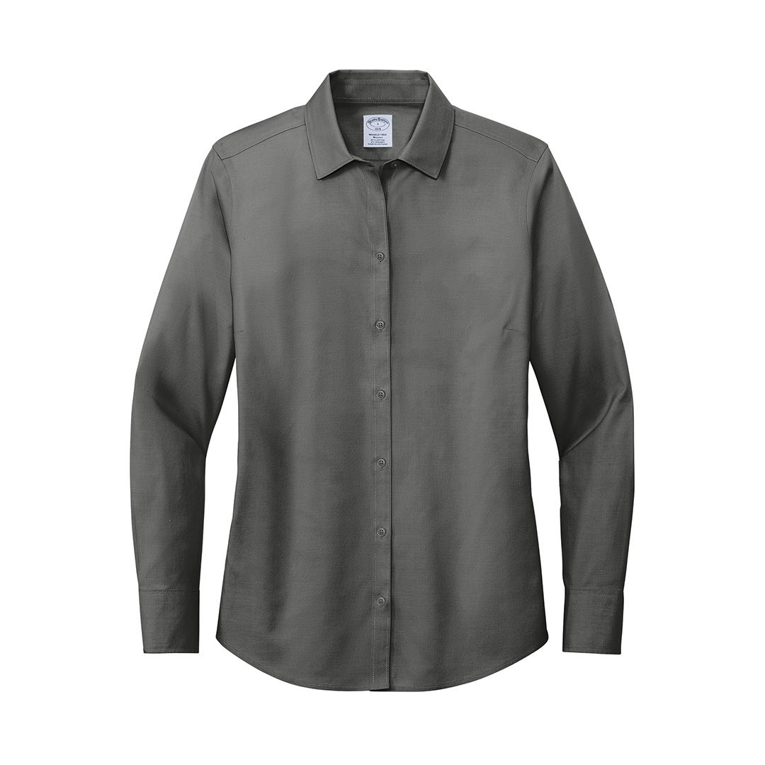 Product image for Brooks Brothers Women's Wrinkle-Free Stretch Pinpoint Shirt