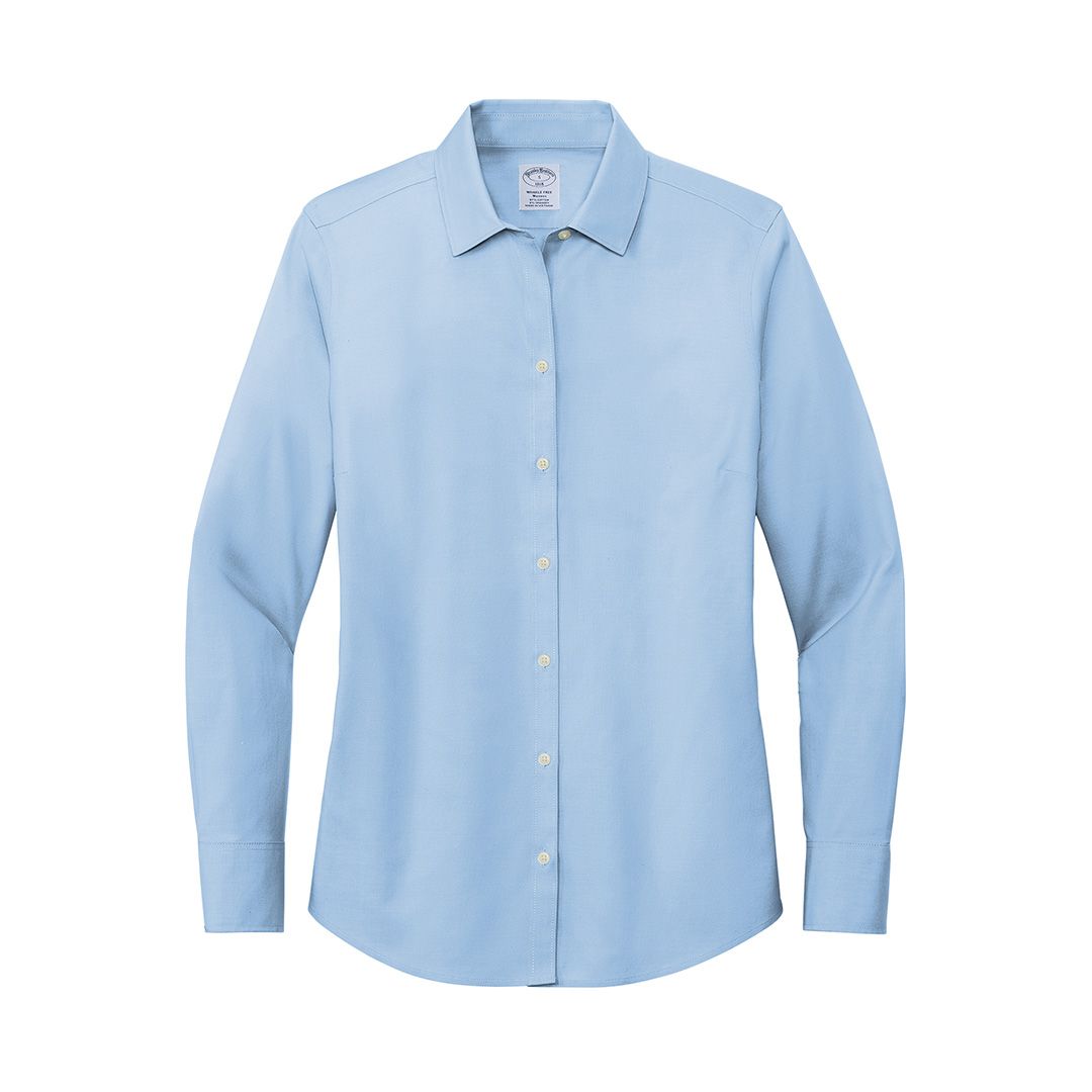 Product image for Brooks Brothers Women's Wrinkle-Free Stretch Pinpoint Shirt