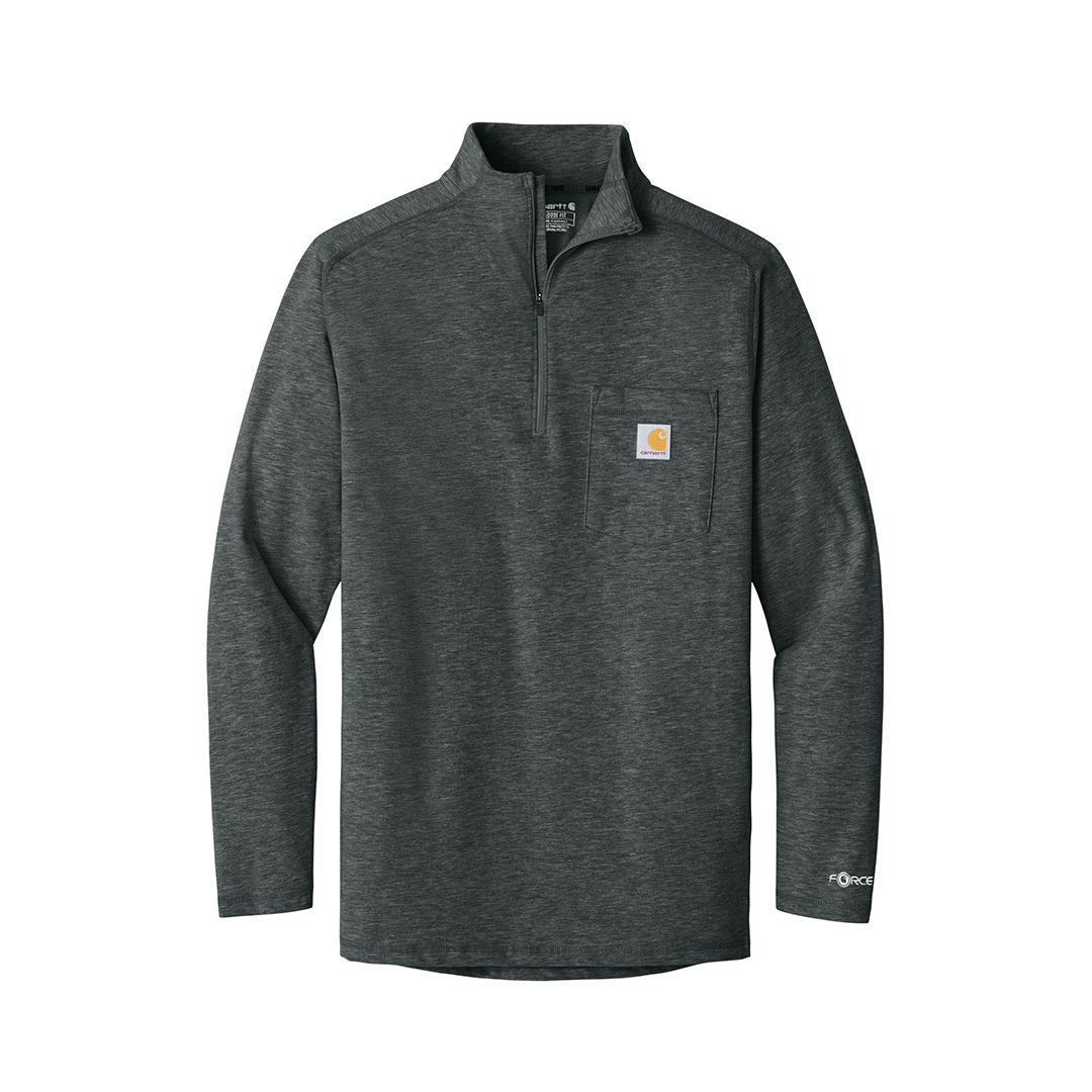 Product image for Carhartt Force 1/4-Zip Long Sleeve T-Shirt
