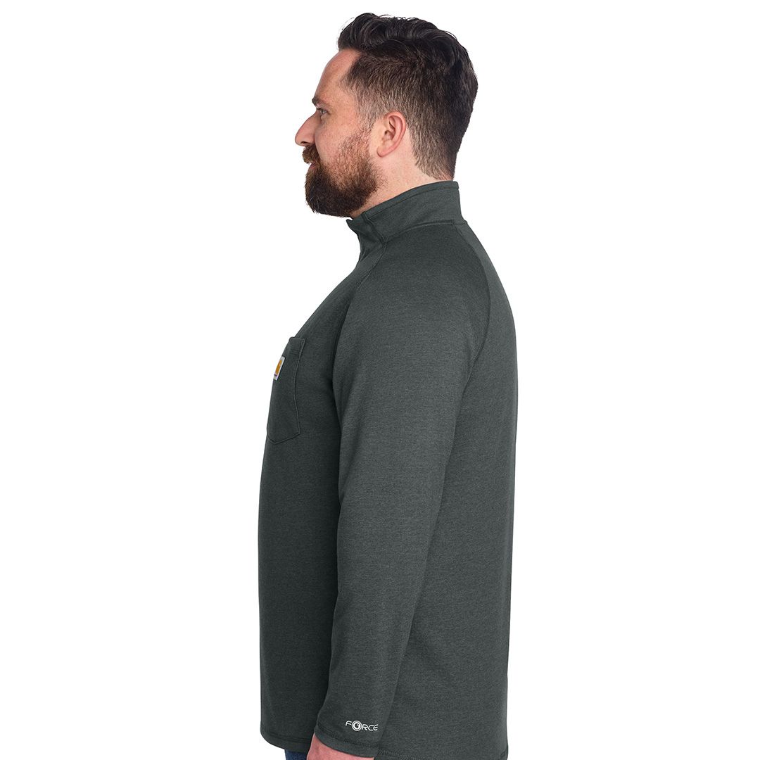 Product image for Carhartt Force 1/4-Zip Long Sleeve T-Shirt