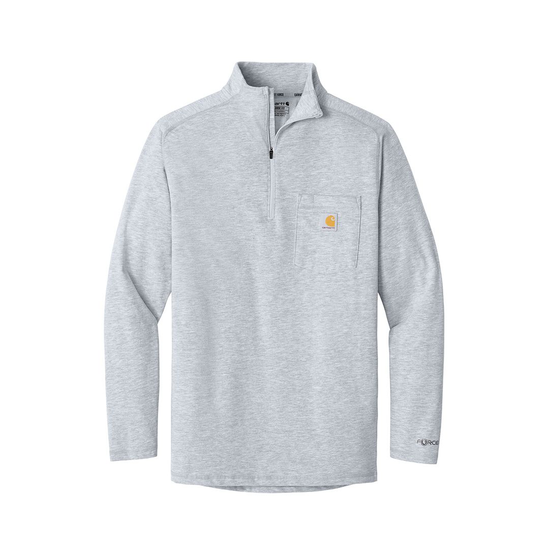 Product image for Carhartt Force 1/4-Zip Long Sleeve T-Shirt