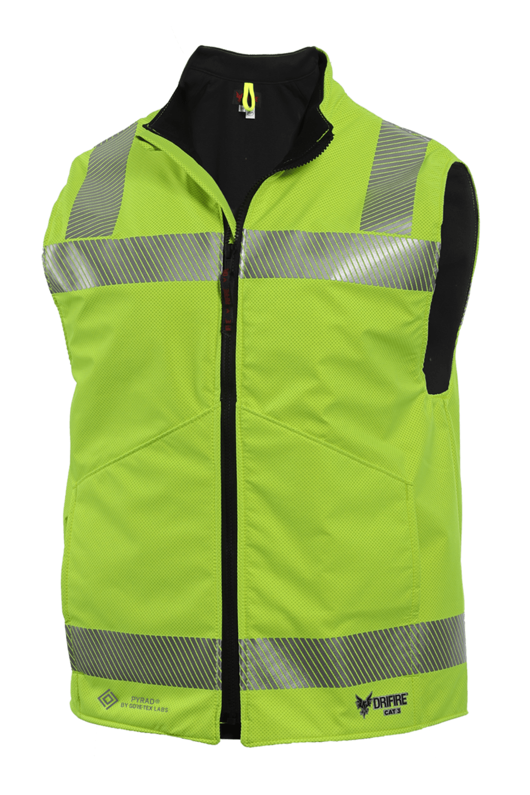 DRIFIRE Hi-Vis FR Fleece Lined Vest Class 2