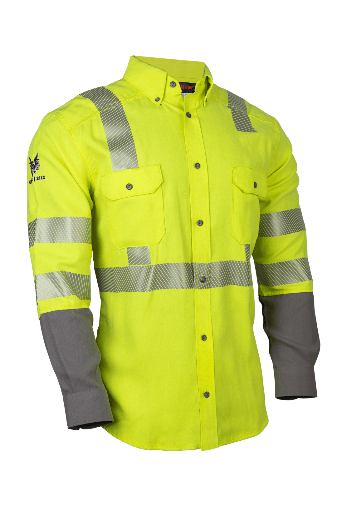 DRIFIRE FR Hi-Vis Lightweight Work Shirt Class 3
