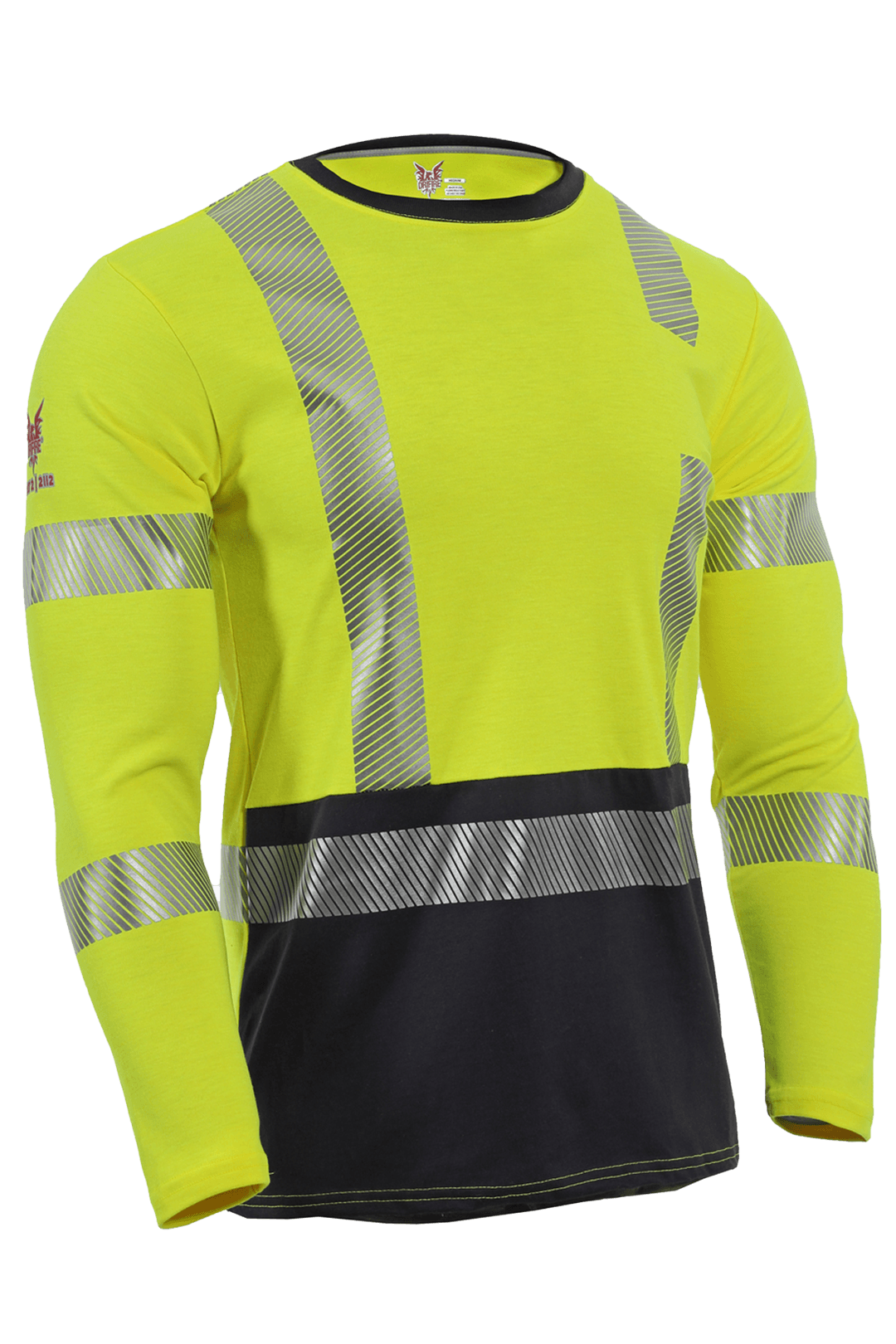 DRIFIRE FR Hi-Vis Long Sleeve Hybrid T-Shirt Class 3