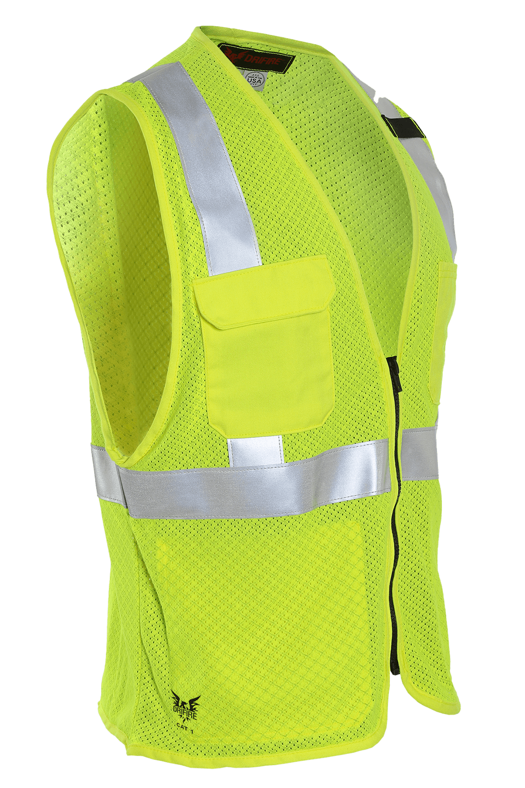 DRIFIRE FR Anti-Stat Hi-Vis Mesh Class 2 Vest
