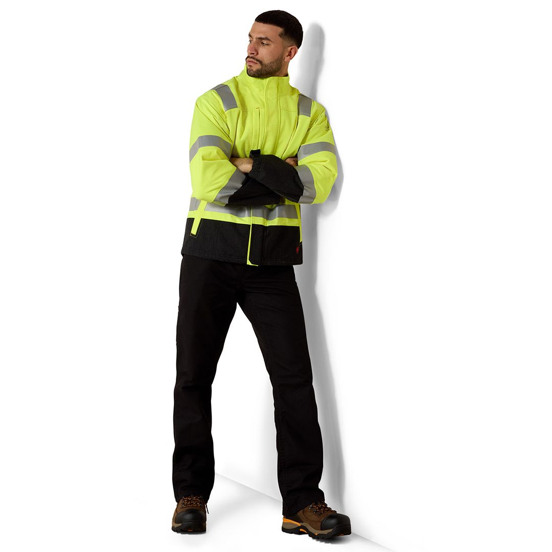 Product image for Men's FR Hi-Vis Waterproof Insulated Jacket
