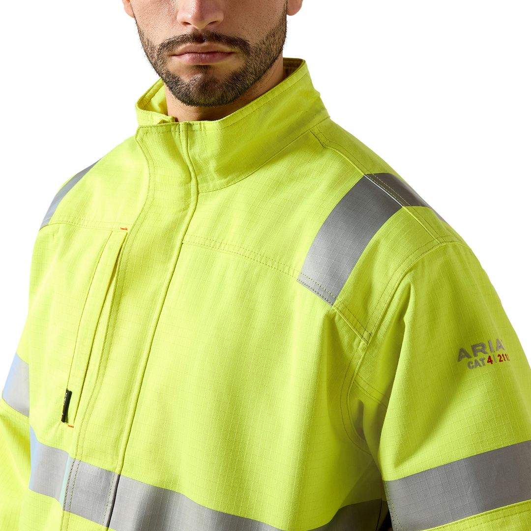 Product image for Men's FR Hi-Vis Waterproof Insulated Jacket