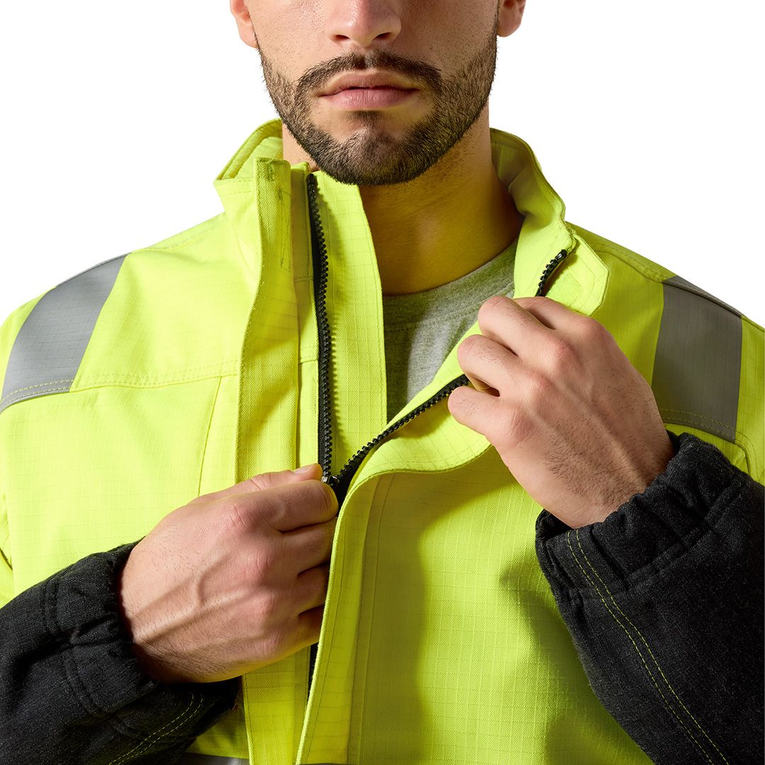 Product image for Men's FR Hi-Vis Waterproof Insulated Jacket