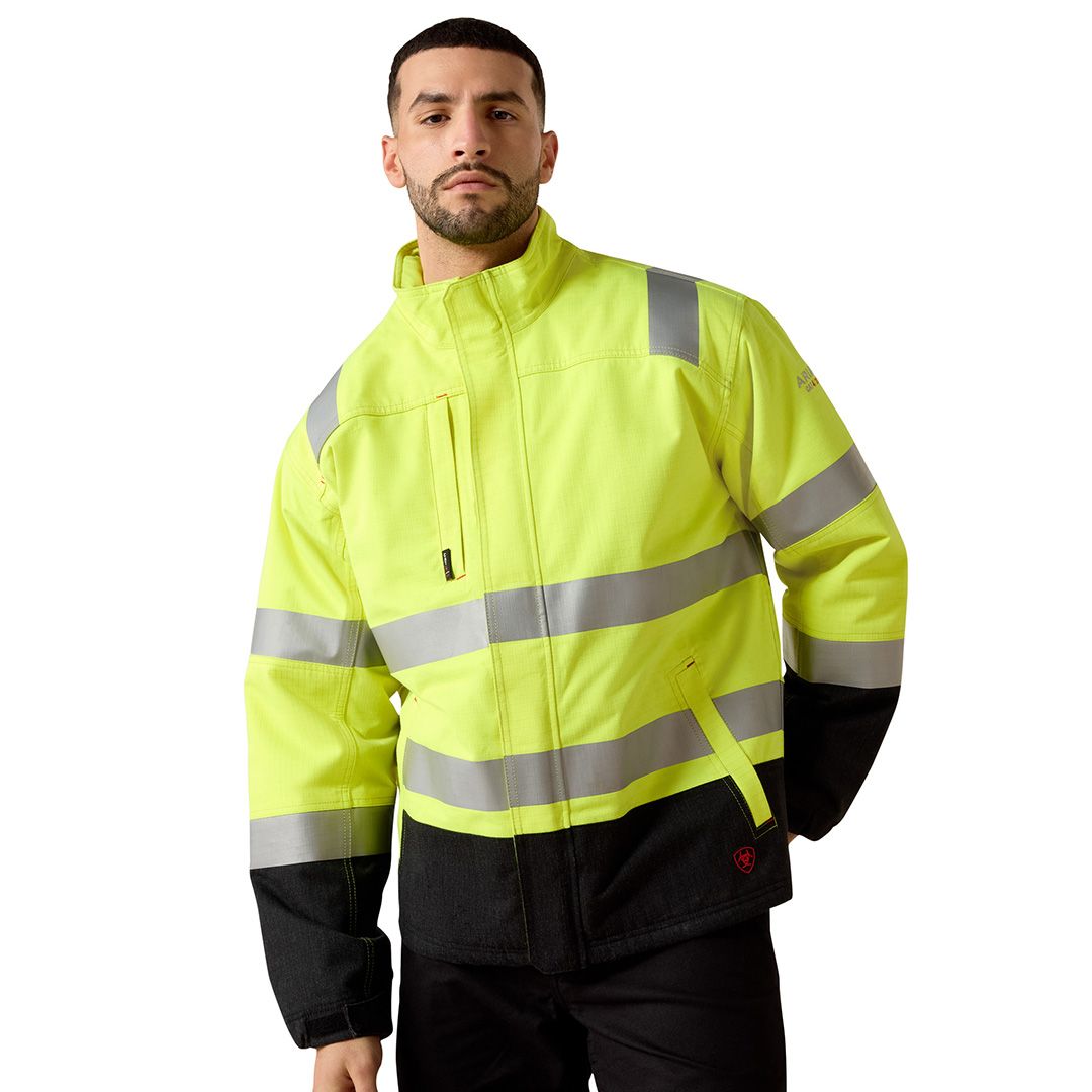 Product image for Men's FR Hi-Vis Waterproof Insulated Jacket