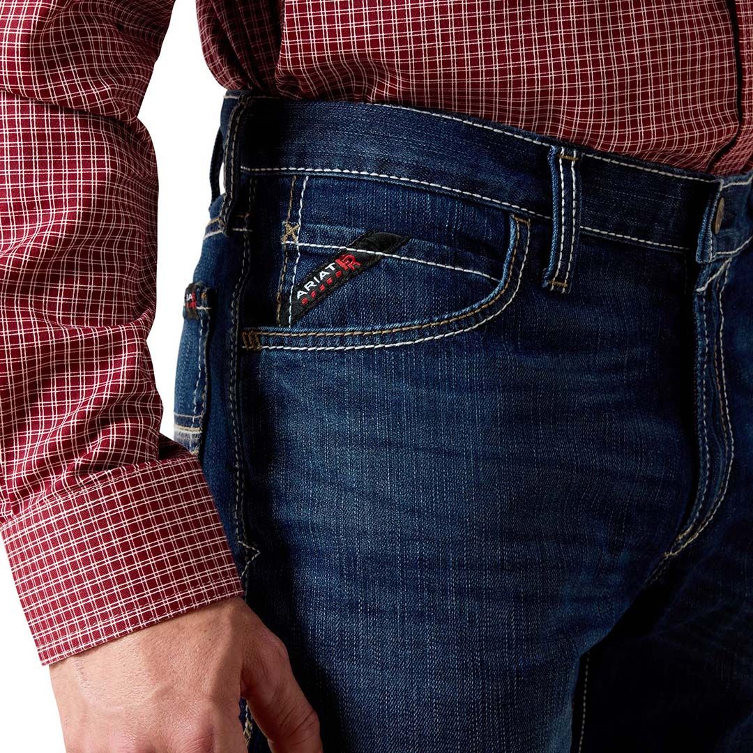 Product image for Men's FR M4 Relaxed DuraStretch Lineup Stackable Straight Leg Jean