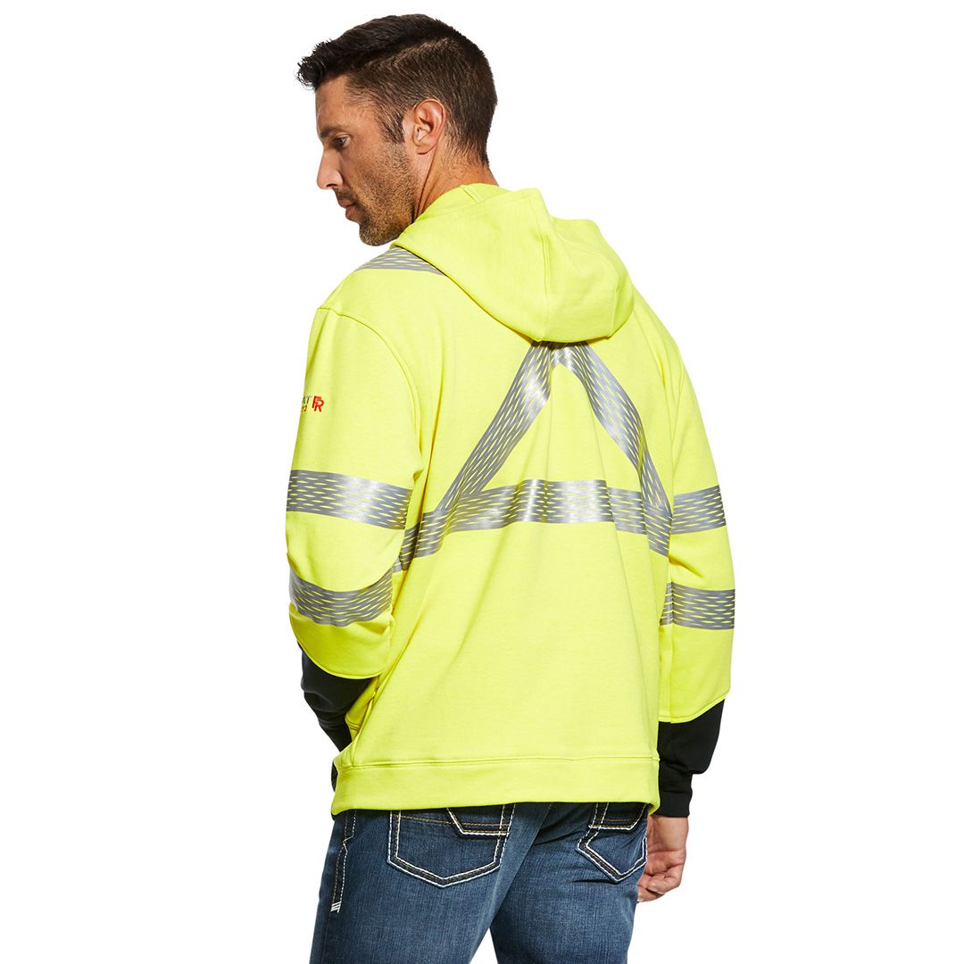 Product image for Men's FR Hi-Vis Full Zip Hoodie