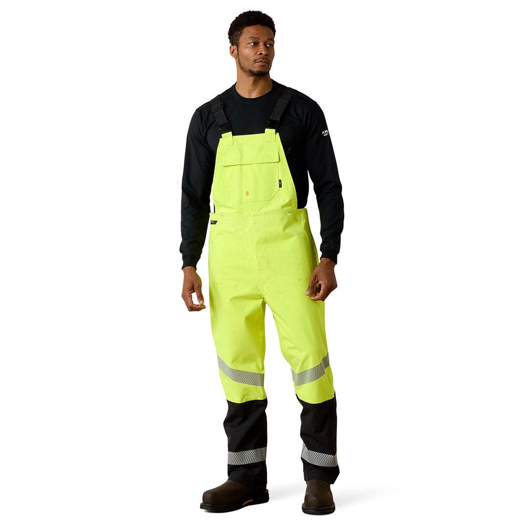 Product image for Men's FR Hi-Vis Waterproof Bib