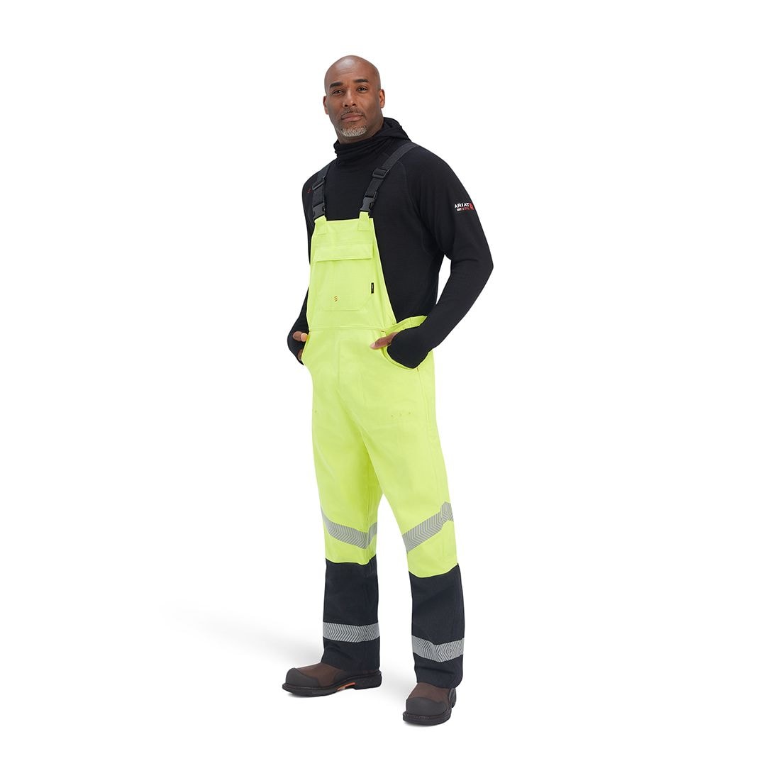Product image for Men's FR Hi-Vis Waterproof Bib