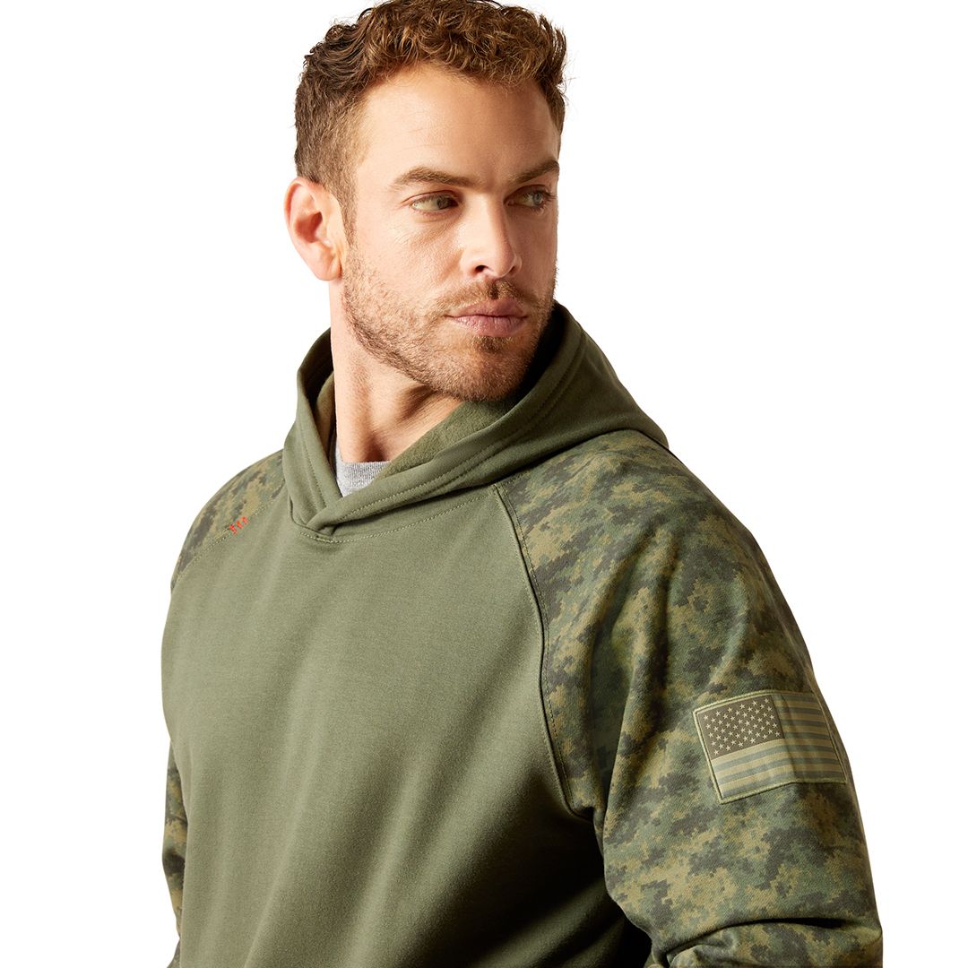 Product image for Men's FR DuraStretch Patriot Hoodie