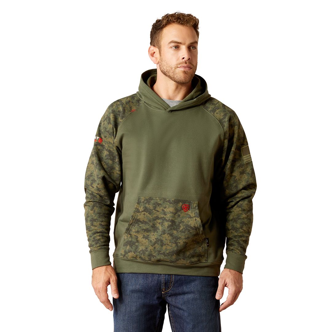 Product image for Men's FR DuraStretch Patriot Hoodie