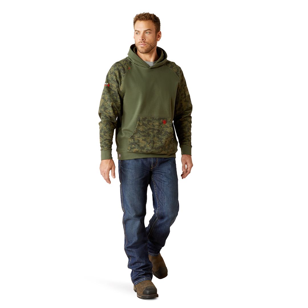 Product image for Men's FR DuraStretch Patriot Hoodie