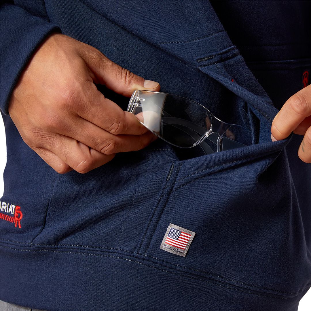 Product image for Men's FR DuraStretch Work Hard Live Free Hoodie