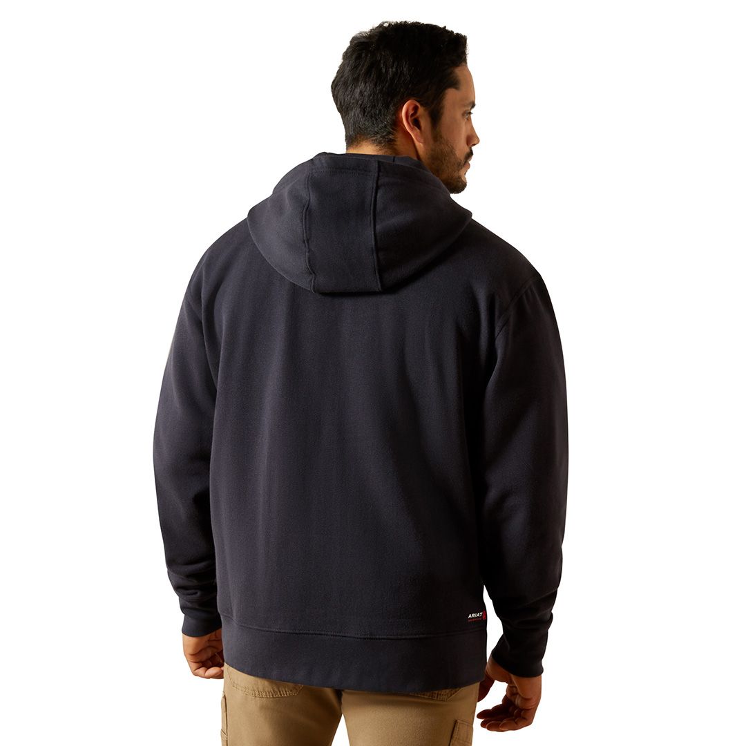 Product image for Men's FR DuraStretch Heavyweight Fleece Full Zip Hoodie