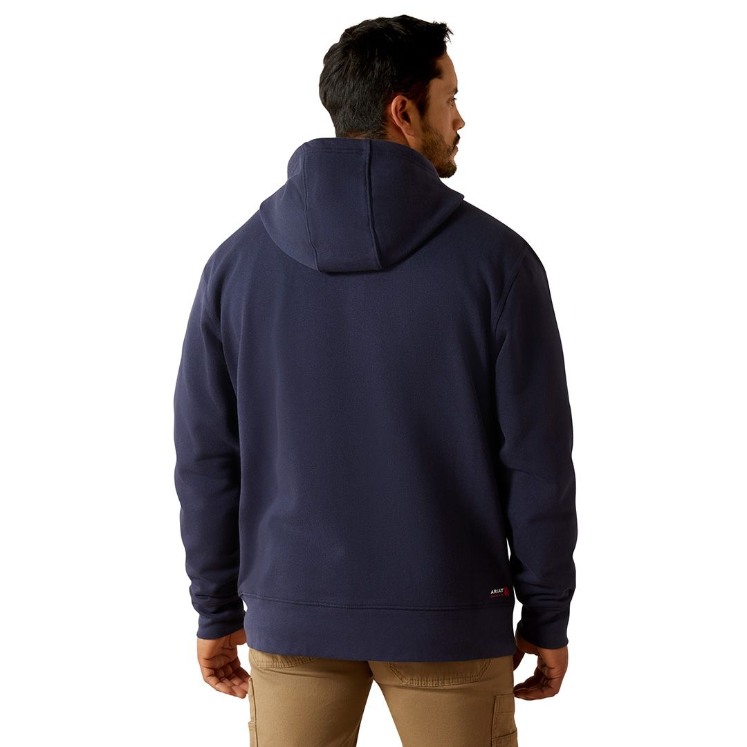 Product image for Men's FR DuraStretch Heavyweight Fleece Full Zip Hoodie
