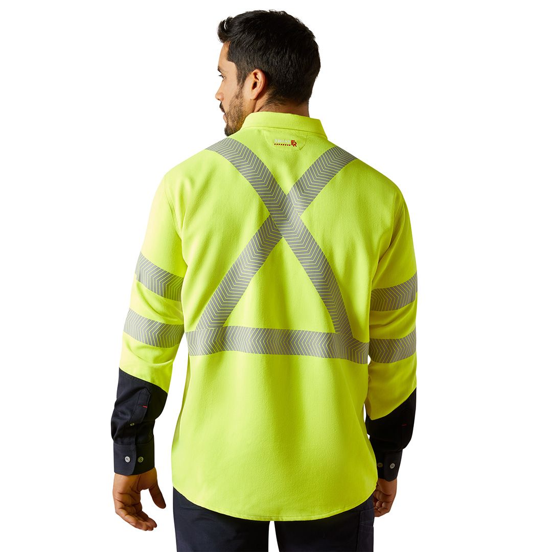 Product image for Men's FR Hi-Vis Air Inherent Work Shirt
