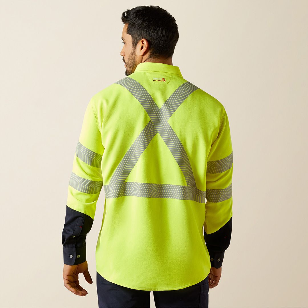 Product image for Men's FR Hi-Vis Air Inherent Work Shirt