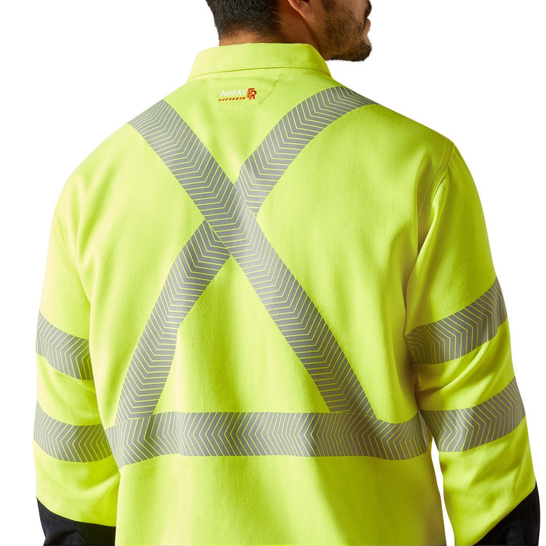Product image for Men's FR Hi-Vis Air Inherent Work Shirt