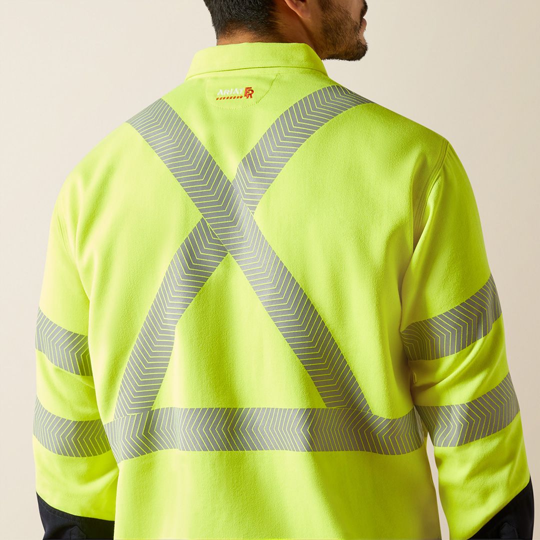 Product image for Men's FR Hi-Vis Air Inherent Work Shirt