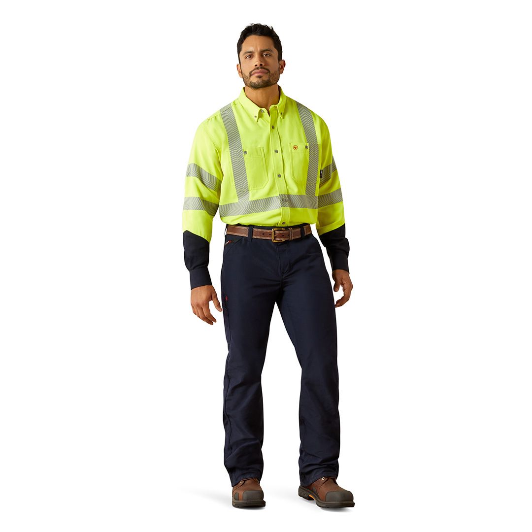 Product image for Men's FR Hi-Vis Air Inherent Work Shirt