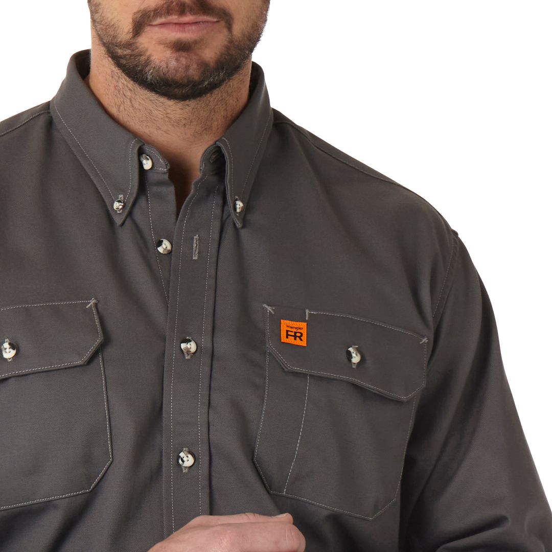 Product image for FR Flame Resistant Long Sleeve Work Shirt
