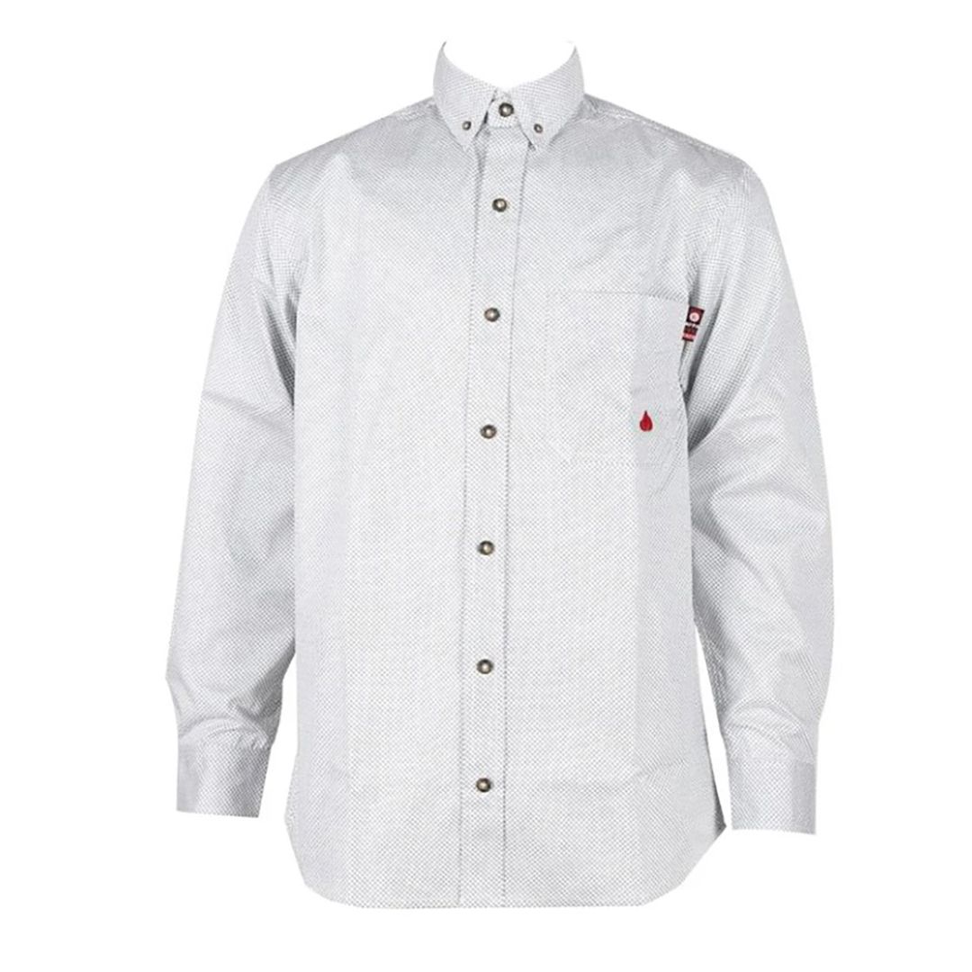 Product image for FR Men's Plaid Long Sleeve Button Shirt