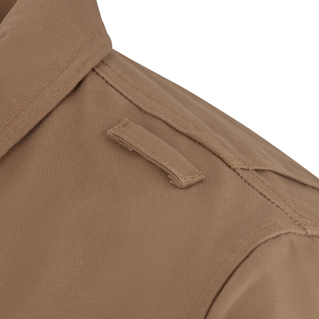 Product image for Brown Duck Lined Bomber Jacket
