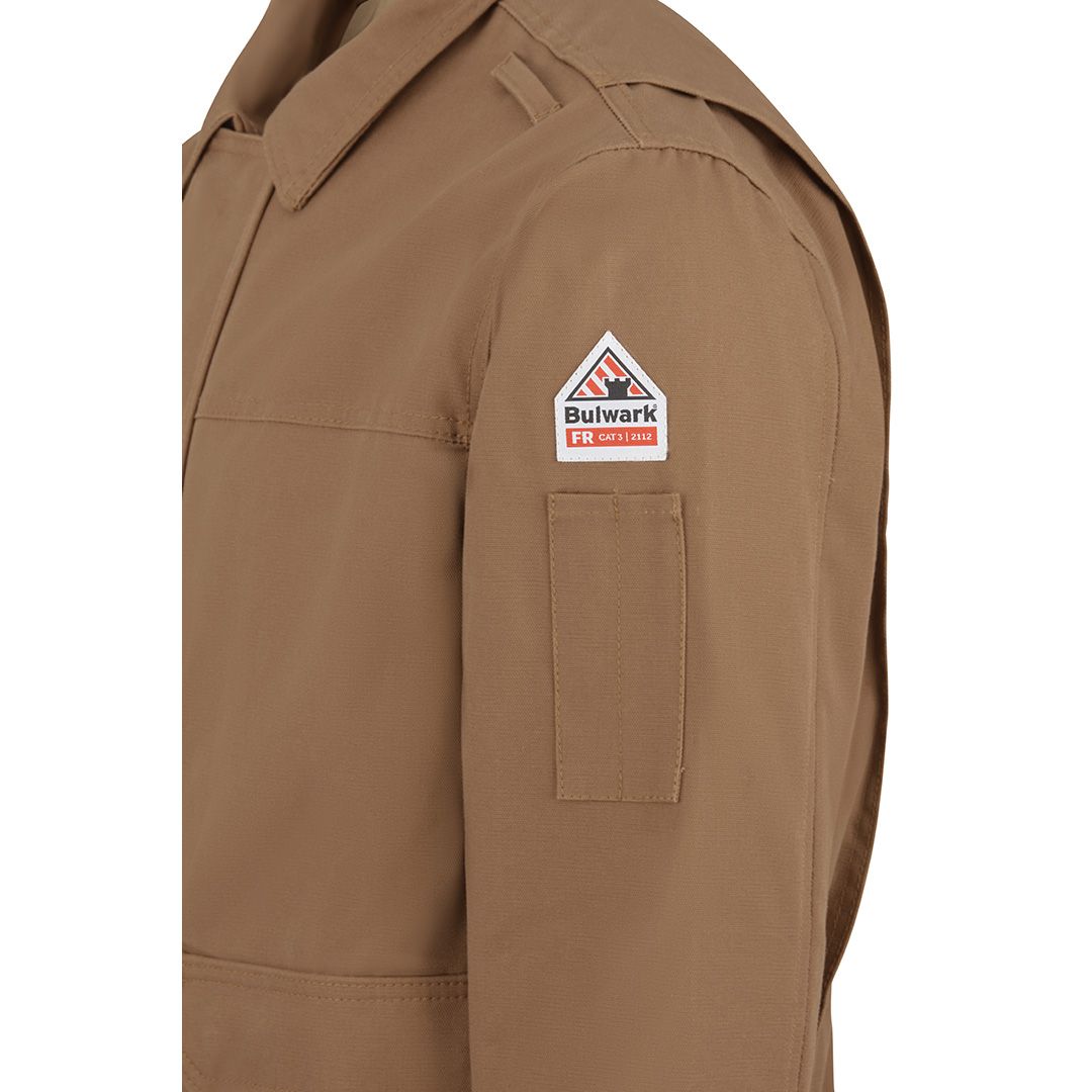 Product image for Brown Duck Lined Bomber Jacket