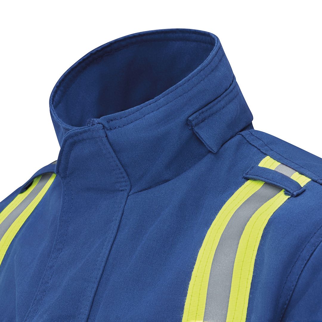 Product image for Men's Light Nomex FR Lined Bomber Jacket with Reflective Trim