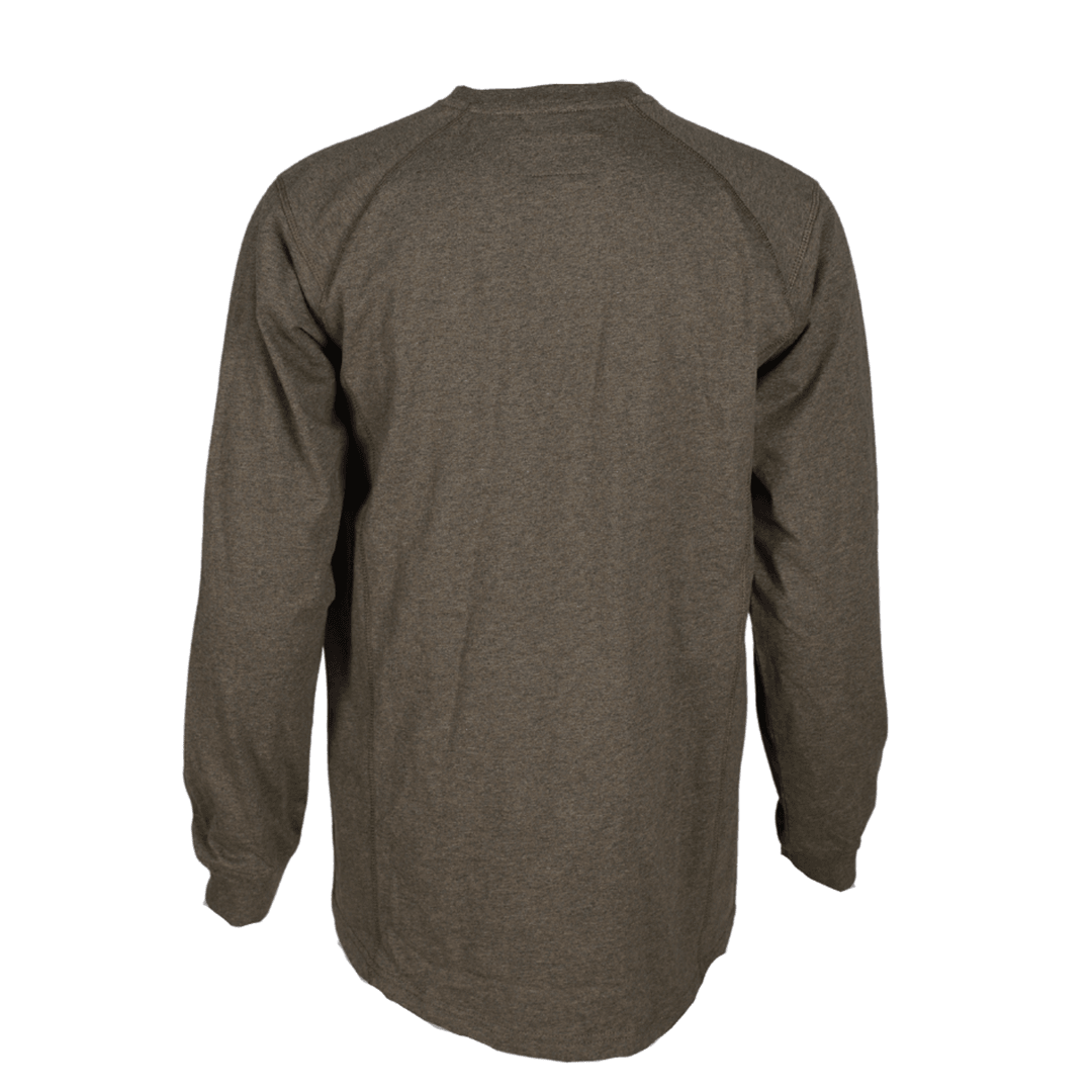 Product image for FR Men's Crew Neck Light Weight Long Sleeve T-Shirt