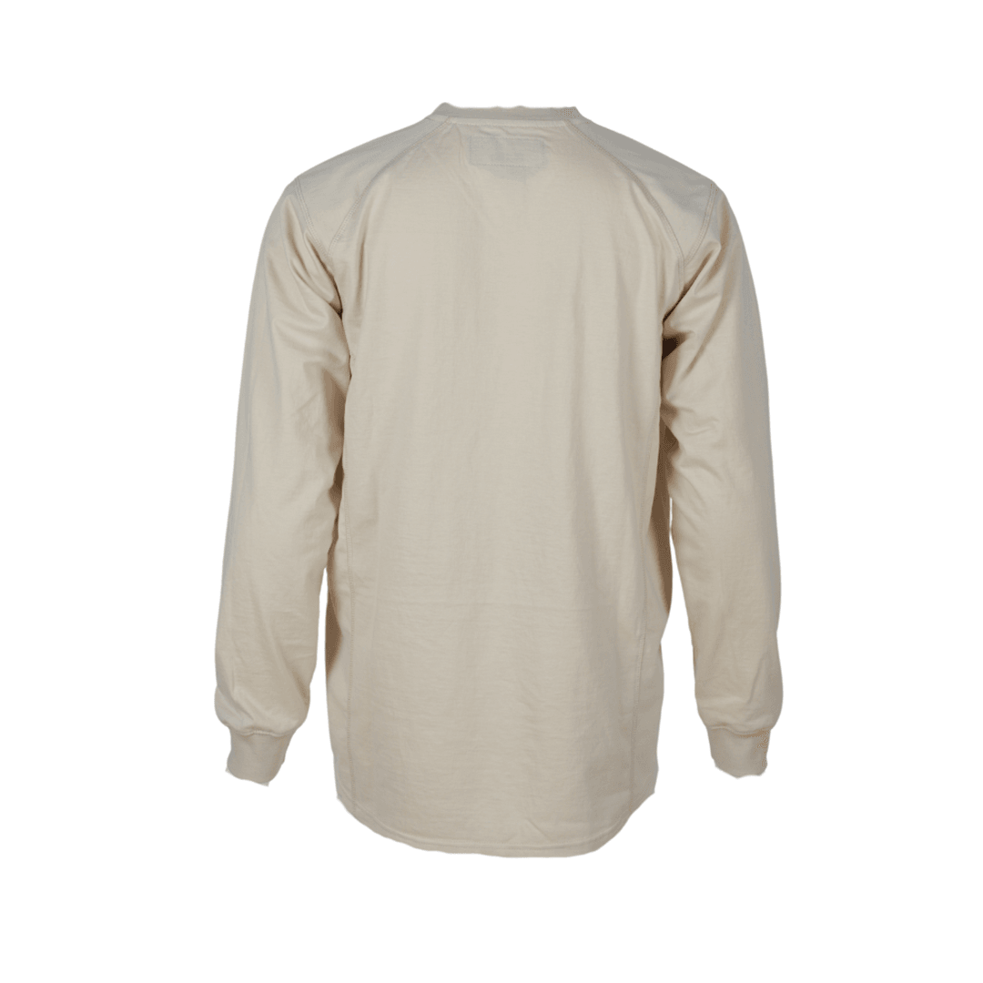 Product image for FR Men's Crew Neck Light Weight Long Sleeve T-Shirt