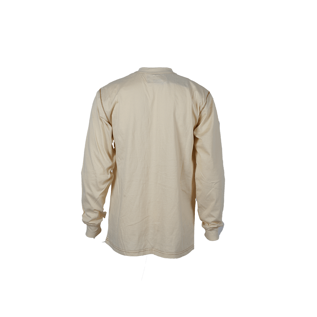 Product image for FR Men's Light Weight Contrast Stitch Henley