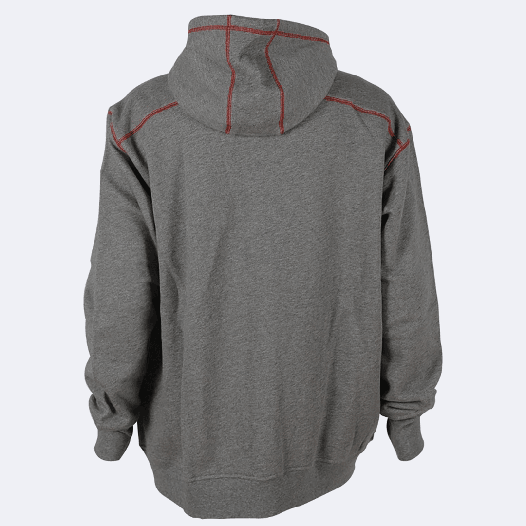 Product image for FR Men's Contrast Stitch Hoodie With Zipper