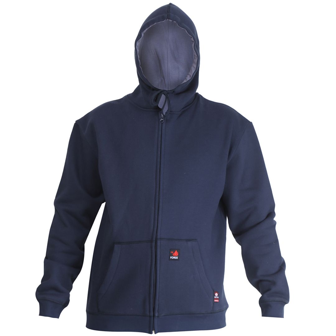 Product image for FR Men's Zip Up Sweatshirt With Hood