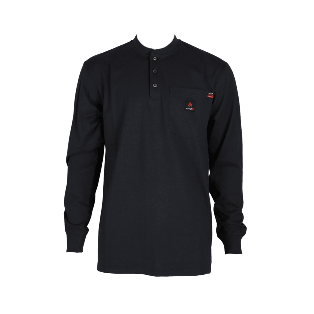 Product image for FR Men's Light Weight Henley Tee