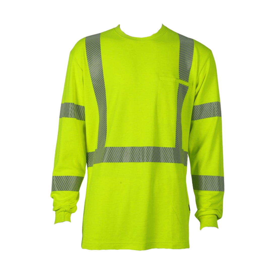 Product image for FR Men's Hi-Vis Long Sleeve T-Shirt