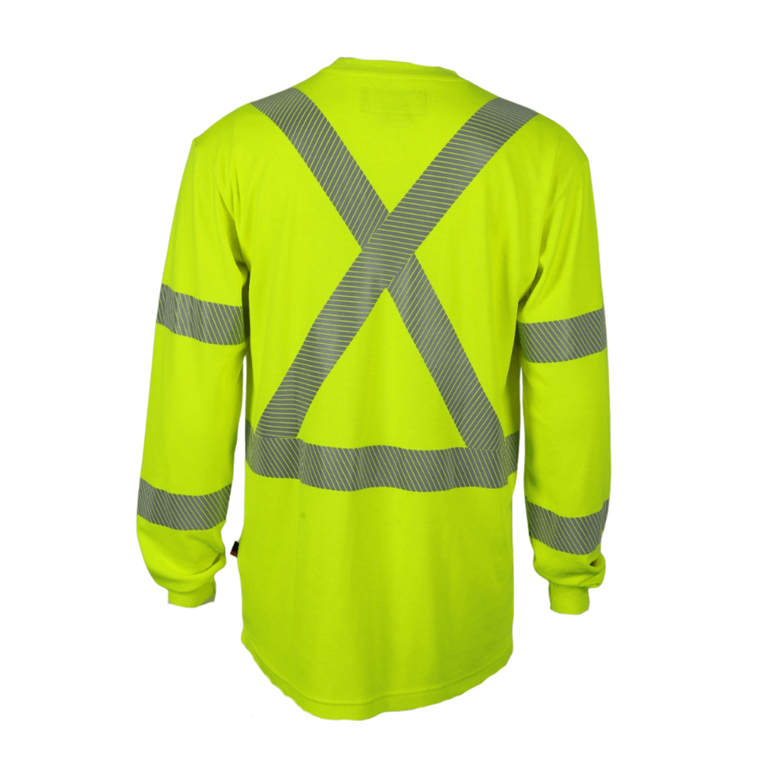 Product image for FR Men's Hi-Vis Long Sleeve T-Shirt