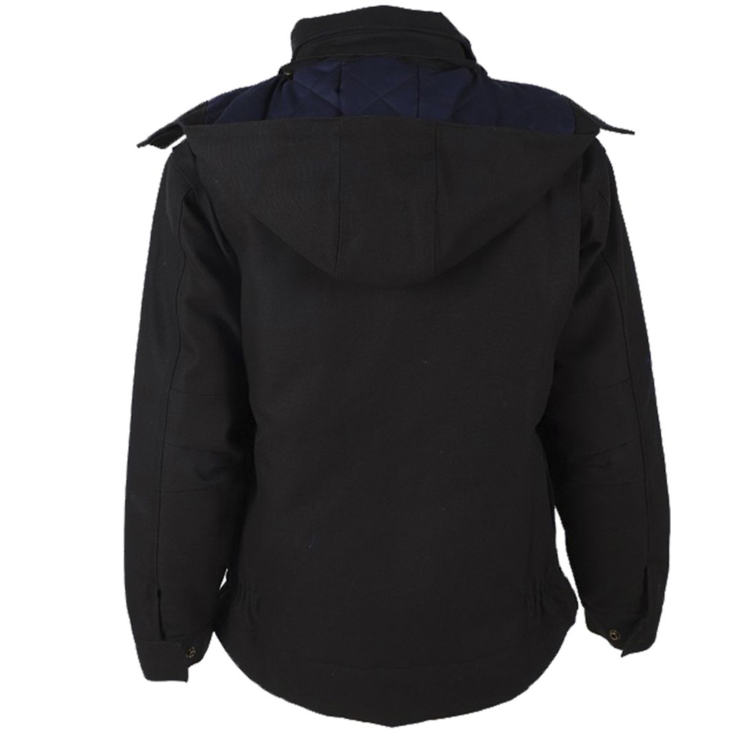 Product image for FR Men's Insulated Duck Hooded Jacket