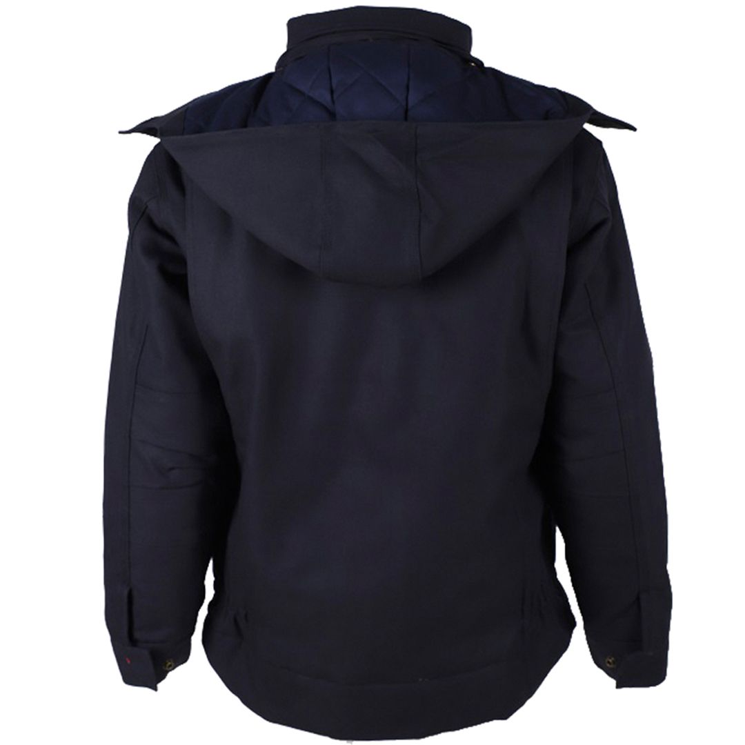 Product image for FR Men's Insulated Duck Hooded Jacket