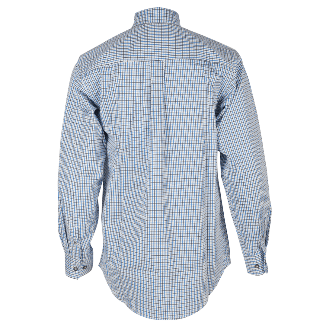 Product image for FR Men's Plaid Long Sleeve Button Shirt