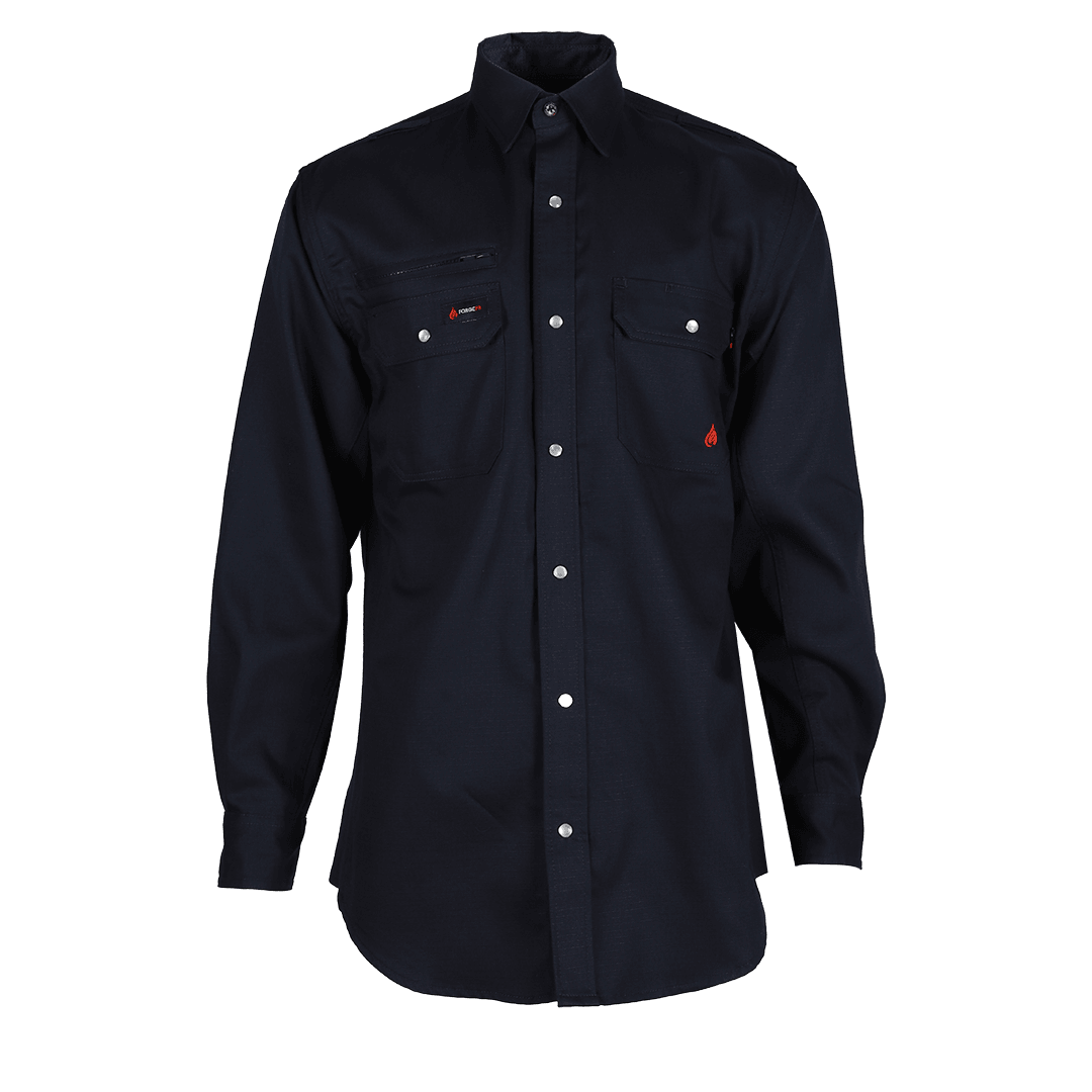 Product image for FR Men's Light Weight Ripstop Vent Snap Shirt