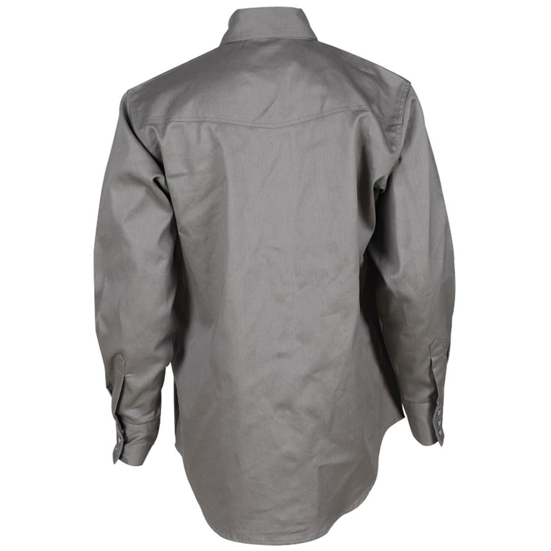 Product image for FR Men's Solid Snap Long Sleeve Shirt
