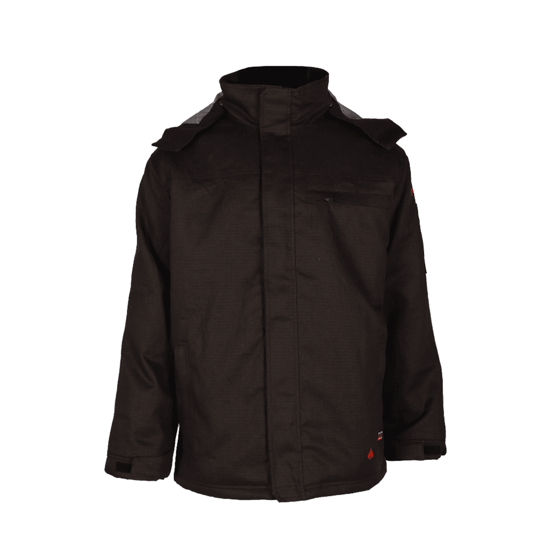Product image for FR Men's Ripstop Insulated Jacket With Hood