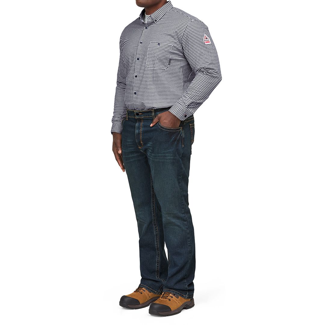 Product image for Men's Relaxed Fit Bootcut Jean with Stretch