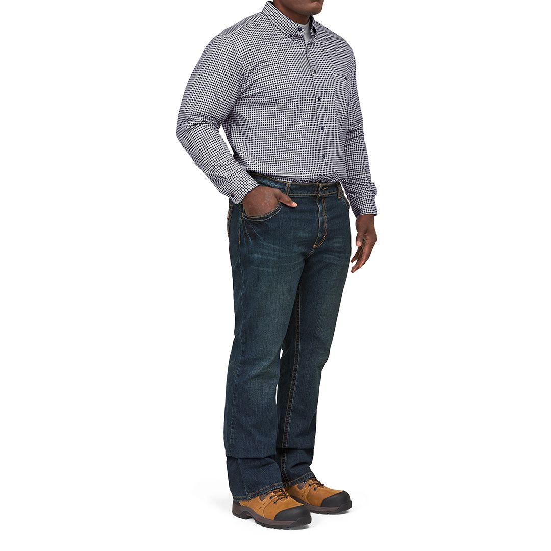 Product image for Men's Relaxed Fit Bootcut Jean with Stretch